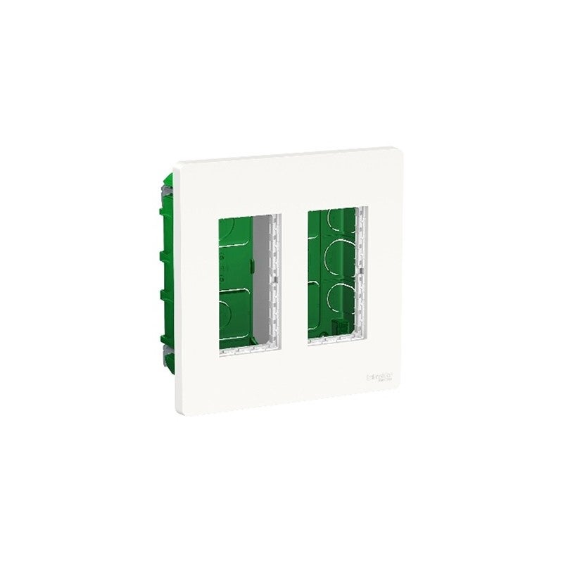 Boîte de concentration Unica - Encastrée - Verticale - Complète - 2x4 ...