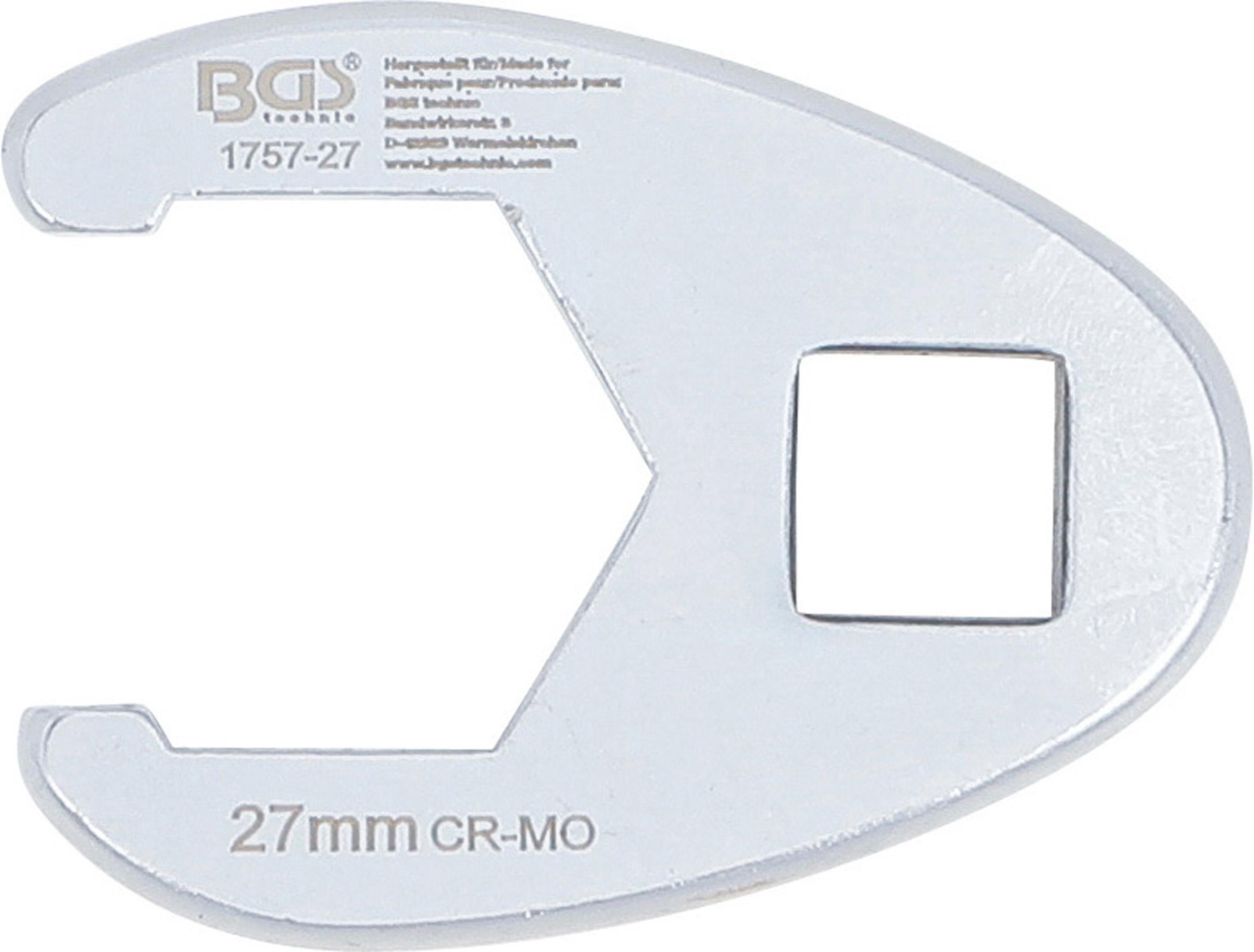 BGS Clé col de cygne | 12,5 mm (1/2) | 27 mm - 4