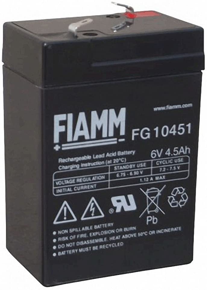Batteria Al Piombo Sigillata 6V 7,2 Ah Per Lampade Emergenza Beghelli - Tecnologia AGM - Foto 9