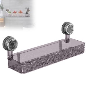 Étagère de Douche Étagère Murale à Ventouse Sans Perçage Étagère de Douche Panier de Douche Auto-adhésif Étagère de Cuisine en Plastique Réutilisable pour Salle de Bain, Cuisine, Salon Étagère de Douche Étagère Murale à Ventouse Sans Perçage Étagère de Douche Panier de Douche Auto-adhésif Étagère de Cuisine en Plastique Réutilisable pour Salle de Bain, Cuisine, Salon
