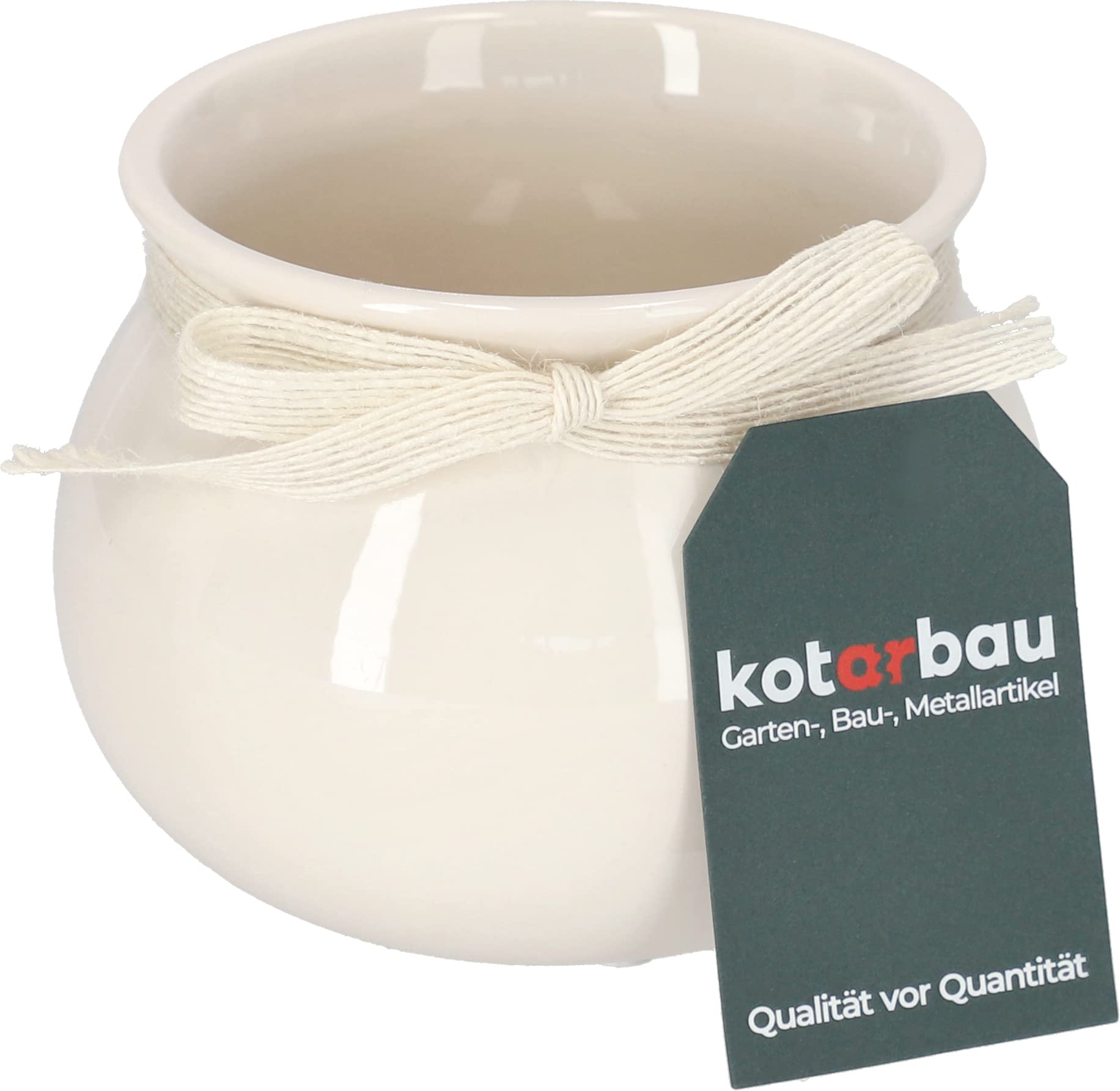 Doniczka ceramiczna fi 14 osłonka kwiaty rośliny - KOTARBAU