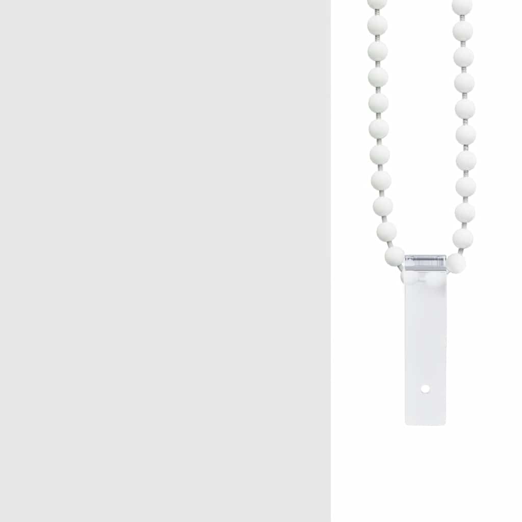 Tenda a Rullo per Doccia 120x240 cm Bianco vidaXL - 6