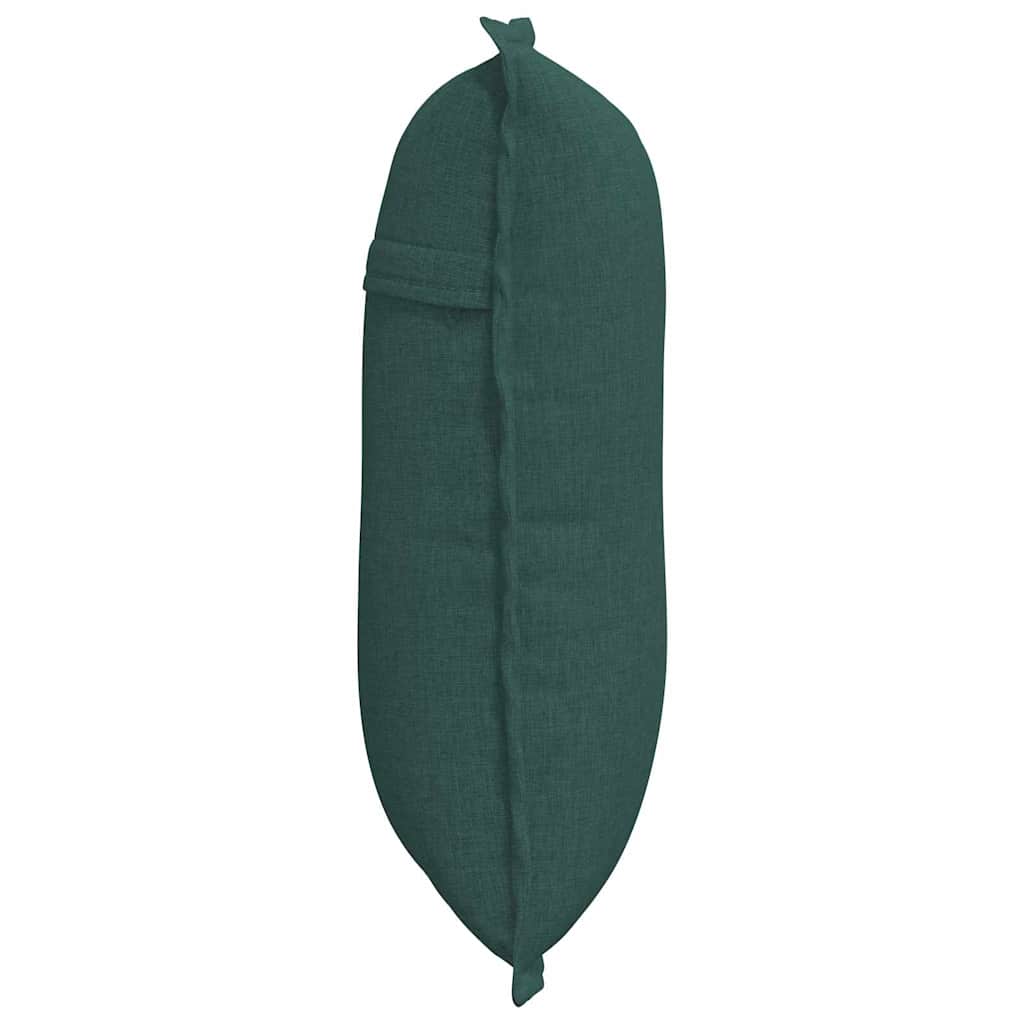 Coussin de Dos Vert foncé 50 x 19 x 45 cm tissu vidaXL - 6