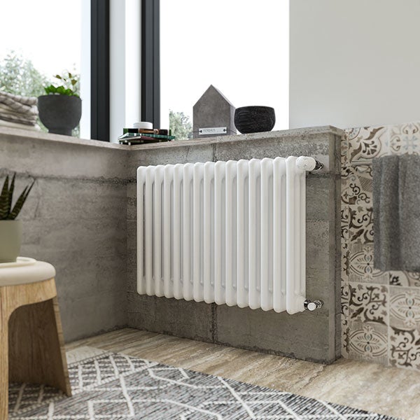 Radiateur tubulaire eau chaude 19 éléments - HxL 492x855mm - 994Watts - 994 Watt - COMBY/3/500/19