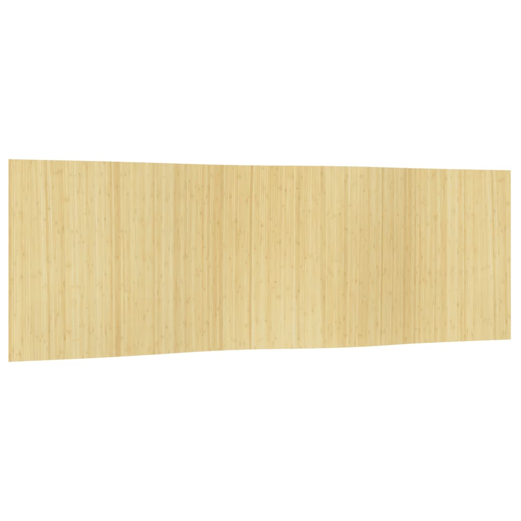 Biombo divisor de bambú color natural claro 165x600 cm v0265 600 x 165 ...
