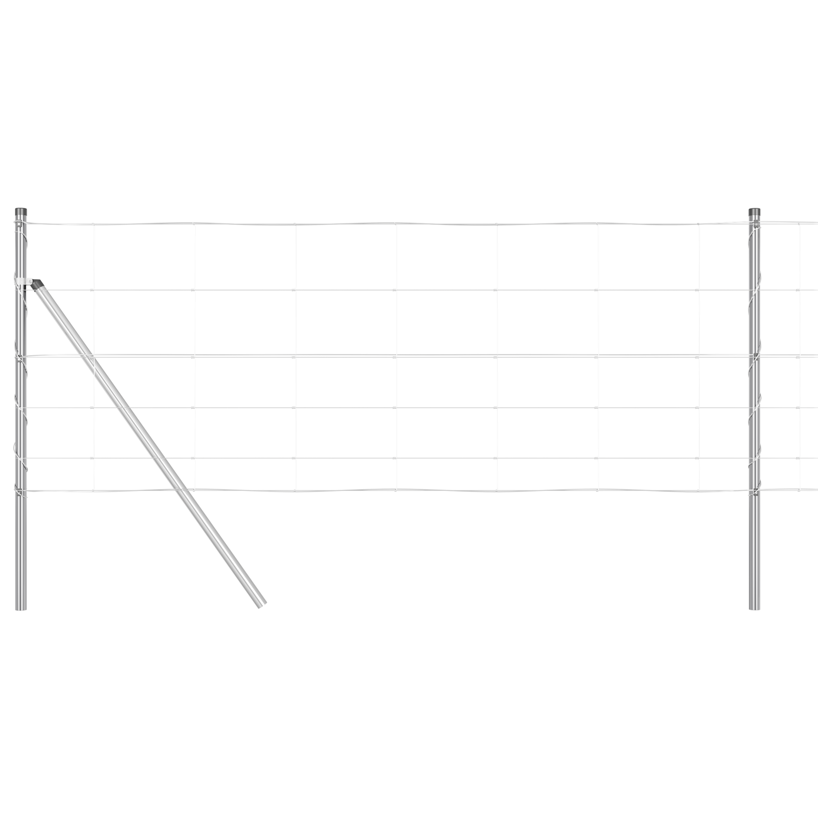 Recinzione Da Giardino OUSHENG Ad Arco – Altezza 41,9 Cm X Lunghezza 3 M – Nessun Montaggio Richiesto - 3