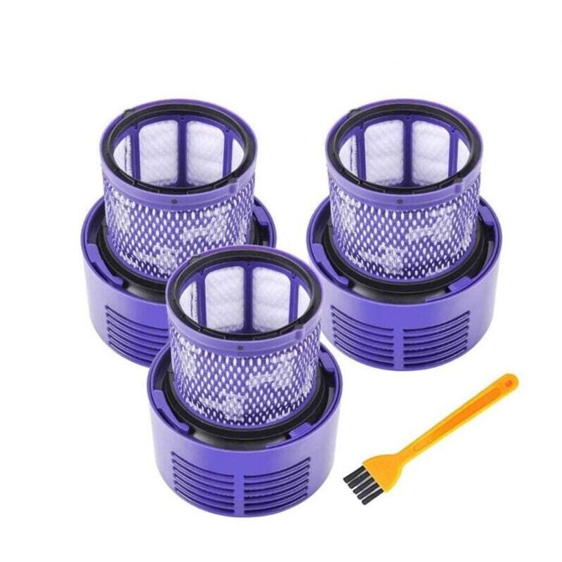 Filtru de schimb cu 3 piese pentru Dyson V10 Cyclone, V10 Absolute, V10 Animal, V10 Total Clean, SV12