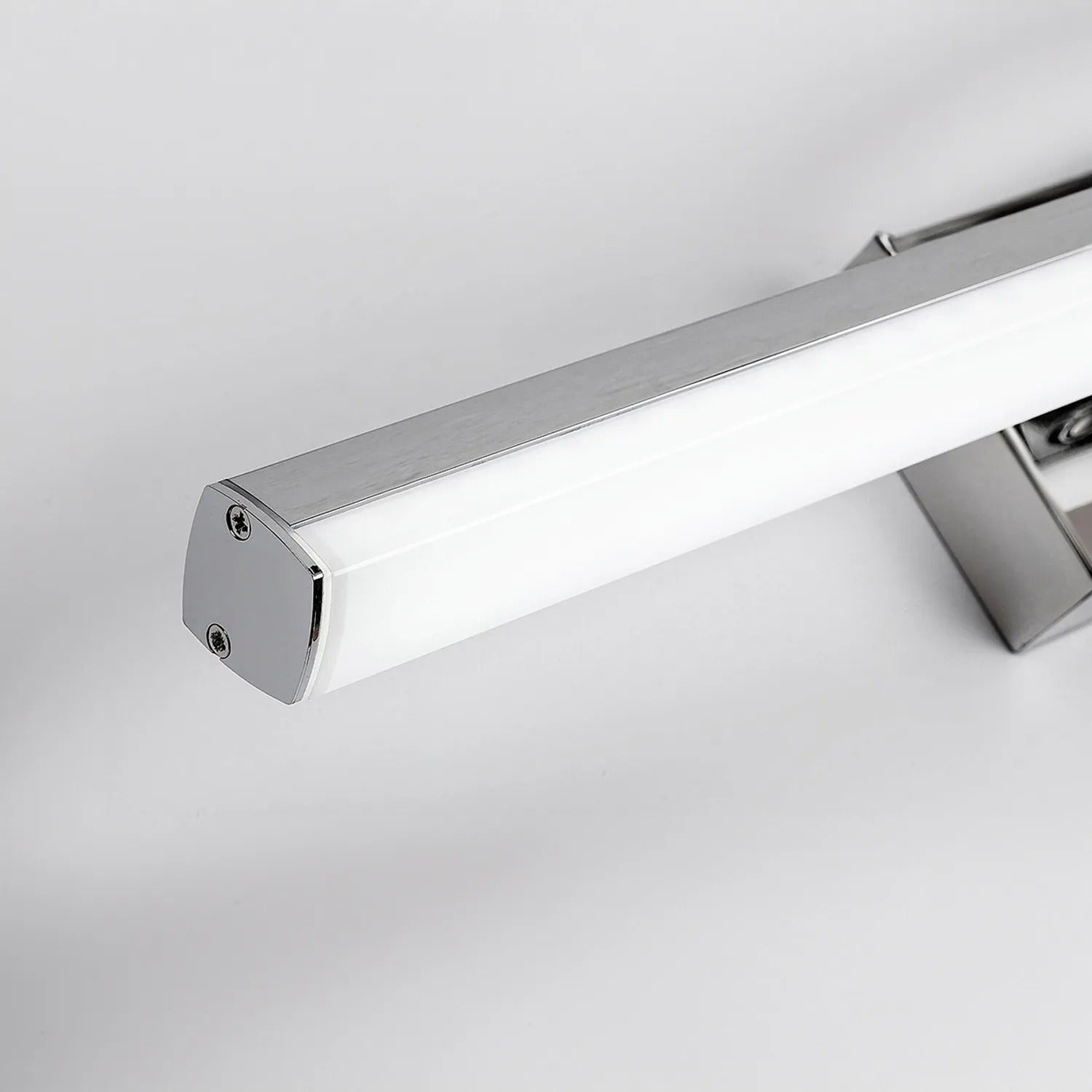 Applique LED 20W LED 20W 3000, 4000, 6000K Aluminium chromé IP44 - 6