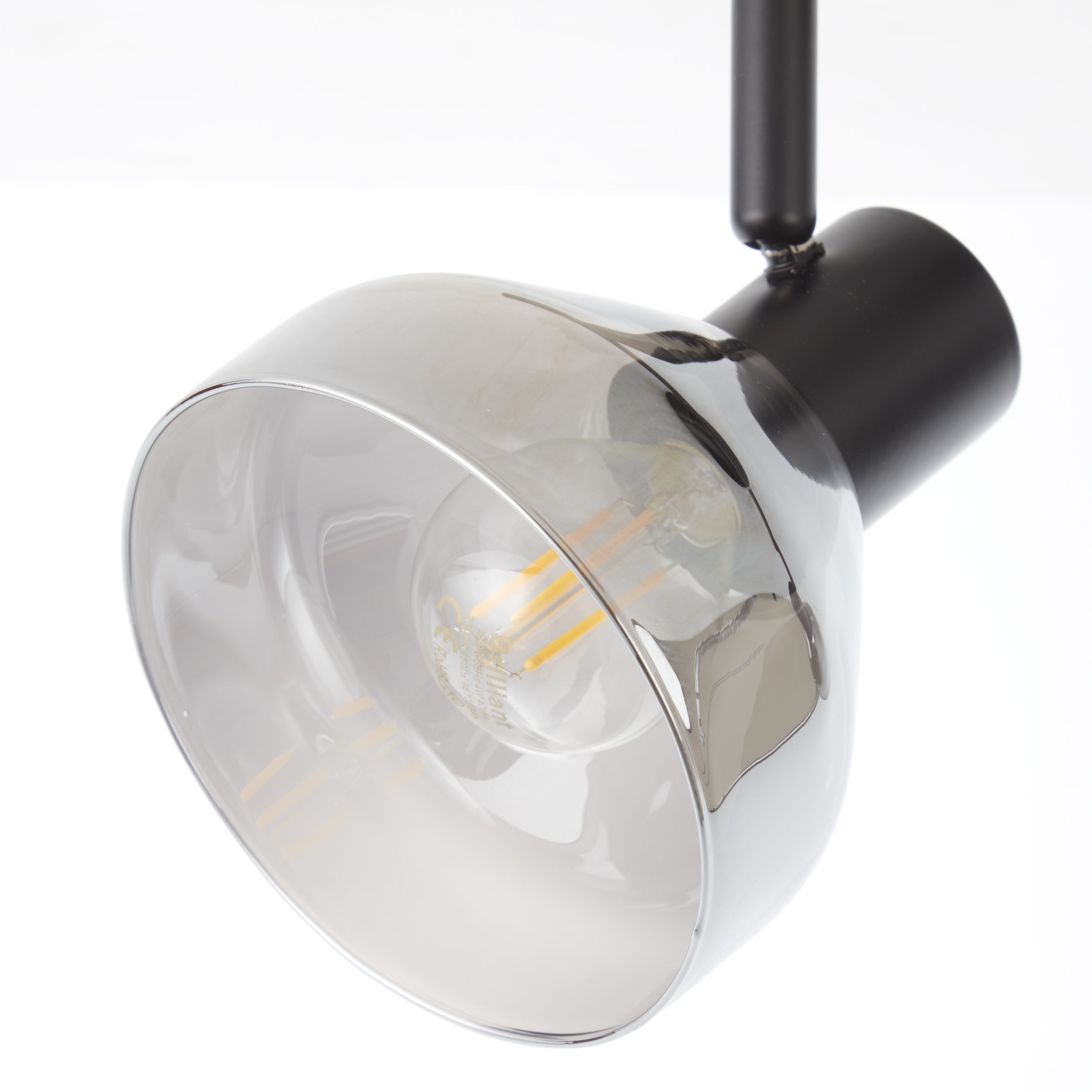 Lampa BRILLIANT, sufitowa Romm 38cm jasne drewno / biały, 2x A60, E27, 33W, odpowiednia do lamp LED - 7