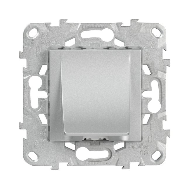 Sortie de câble 16A Ø6/12mm - aluminium - Unica - Schneider