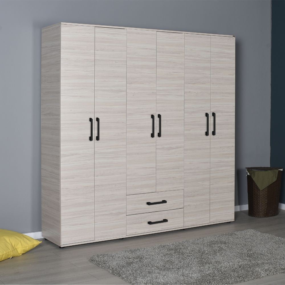 Armadio rovere 200x45x180 cm 6 ante | Leroy Merlin