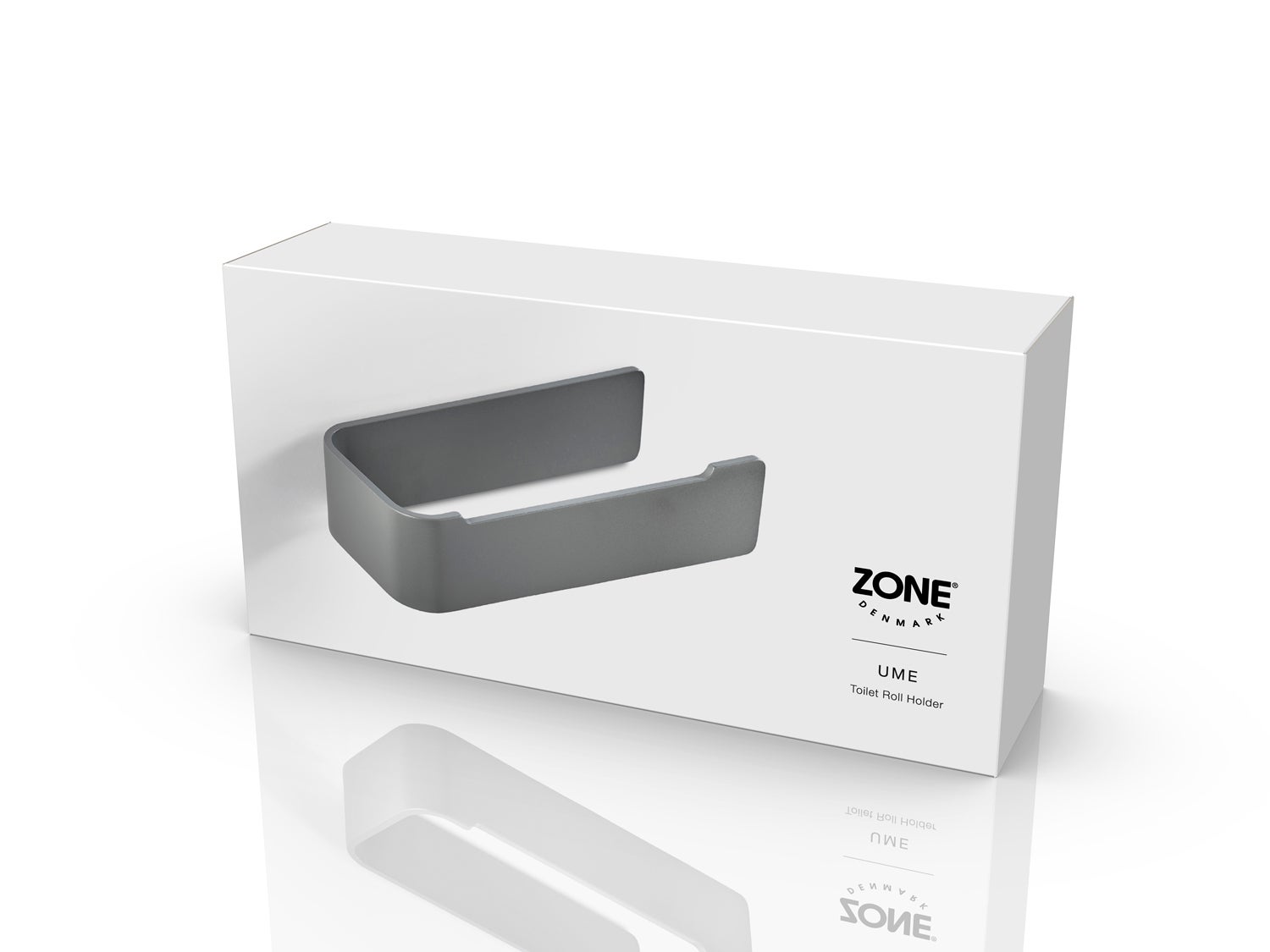 Zone Denmark Ume Porte-papier toilette 16,4 x 7,6 x 4 cm Gris - 3