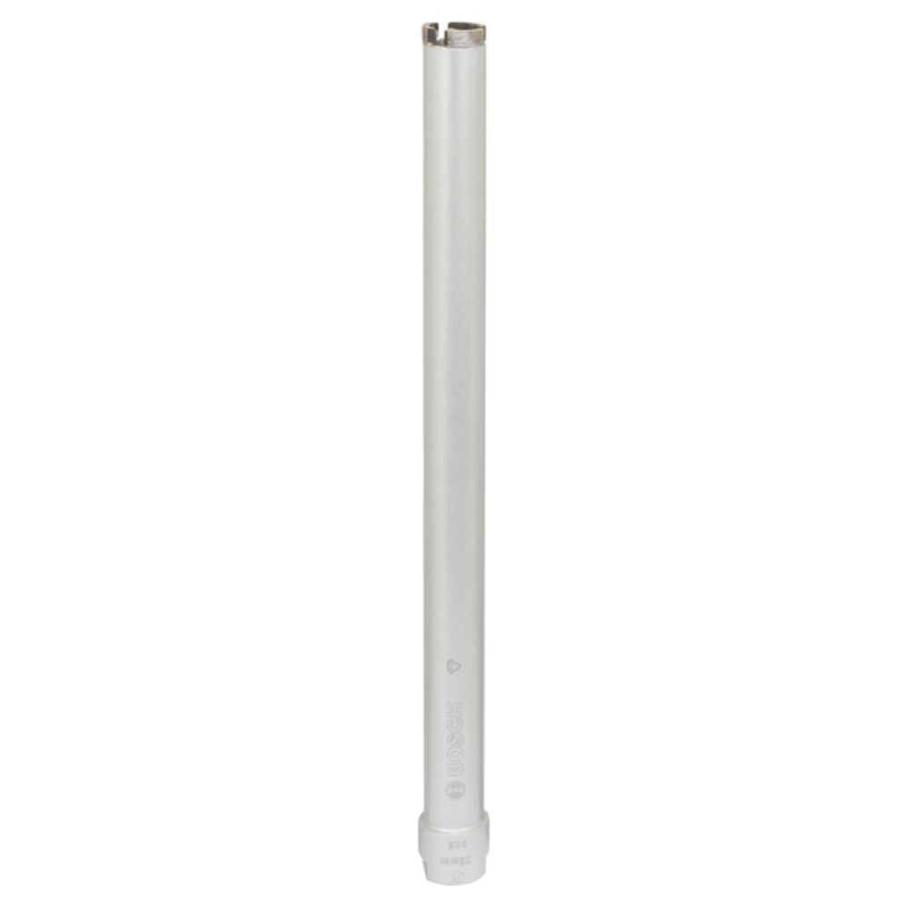 Bosch Corona Diamantata Per Carotaggio A Secco, 2608587336, Grigio, Diametro 28 Mm, Lunghezza 350 Mm, 3 Segmenti, Altezza Segmenti 7 Mm
