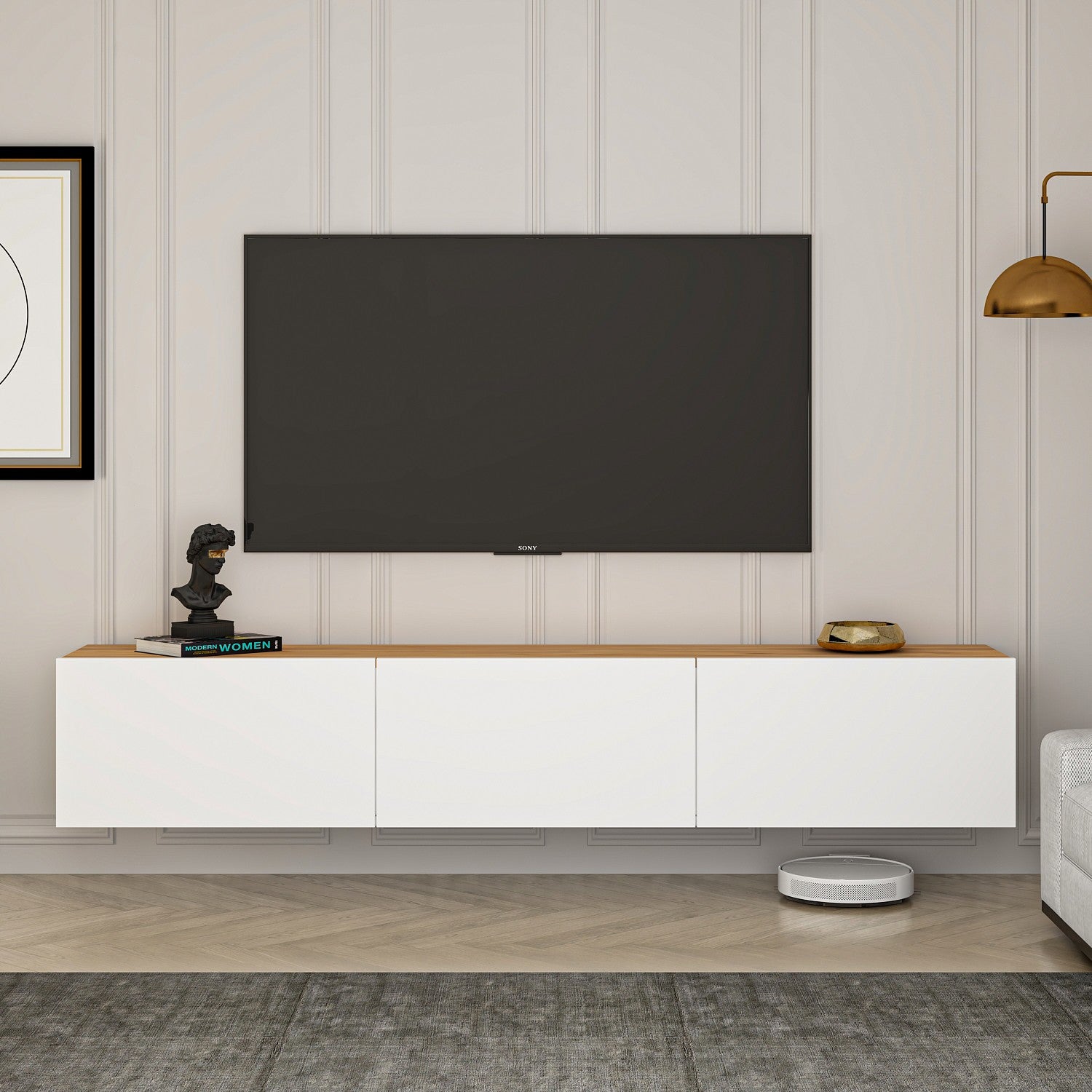 Meuble TV en bois 