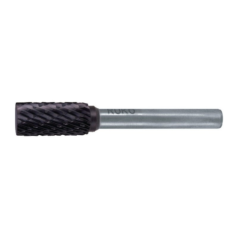 Fresa Cilíndrica KS Tools 515.3224 - Vástago HM, Sin Dentado Frontal, Diámetro 10 Mm | Para Desbastar Y Desbarbar