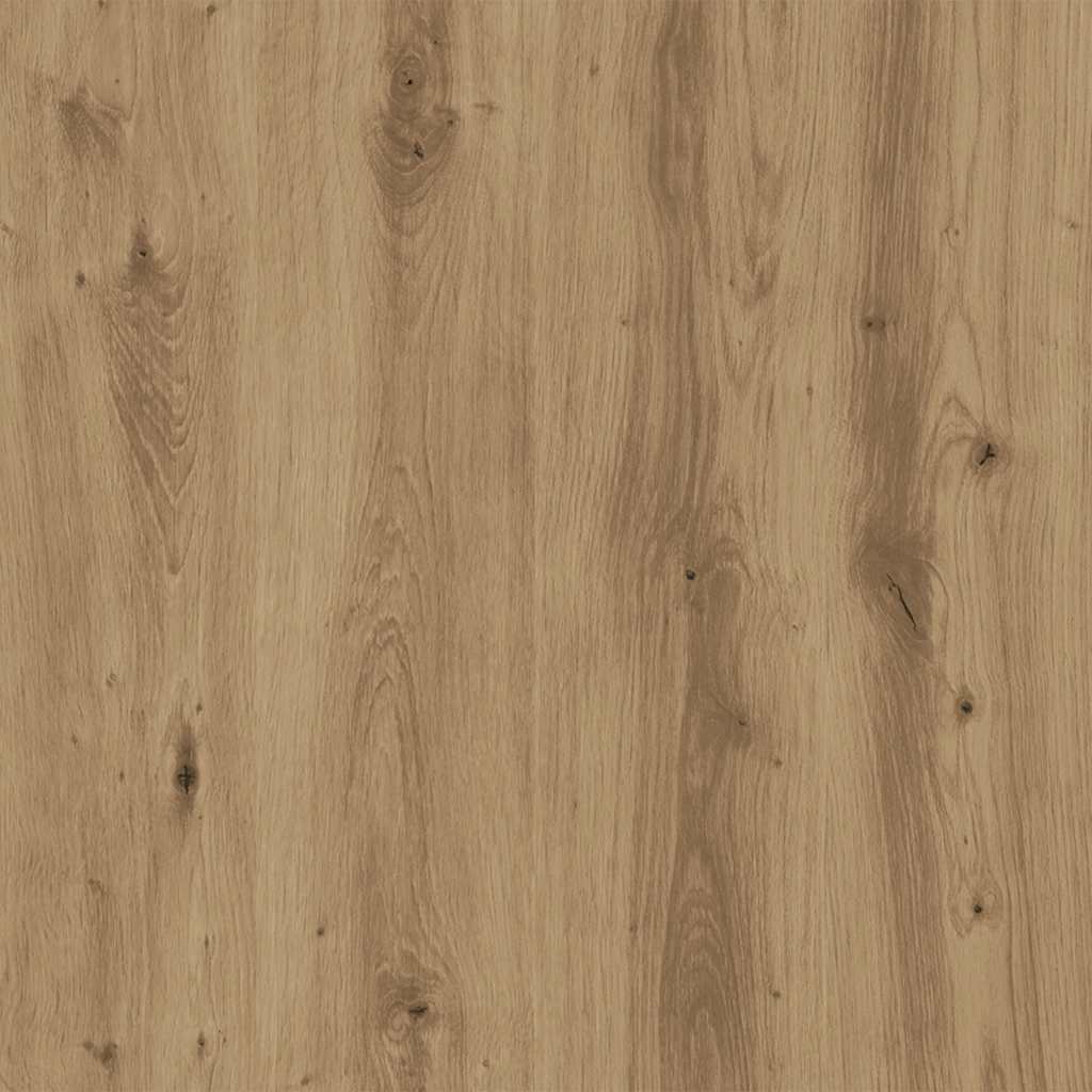 Lot de 2 supports pour plantes chêne artisanal en panneau de bois - 9