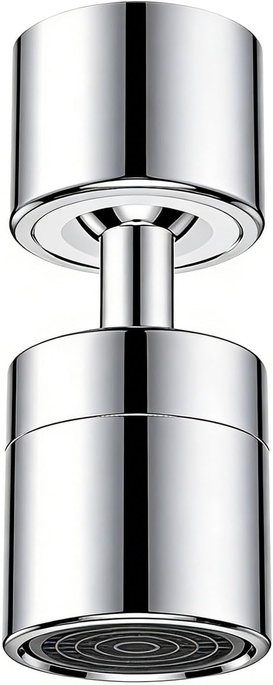 Aerator de robinet, economizor de apă pentru robinete, extensie rotativă la 360°, protecție împotriva stropirii, pentru baie și bucătărie