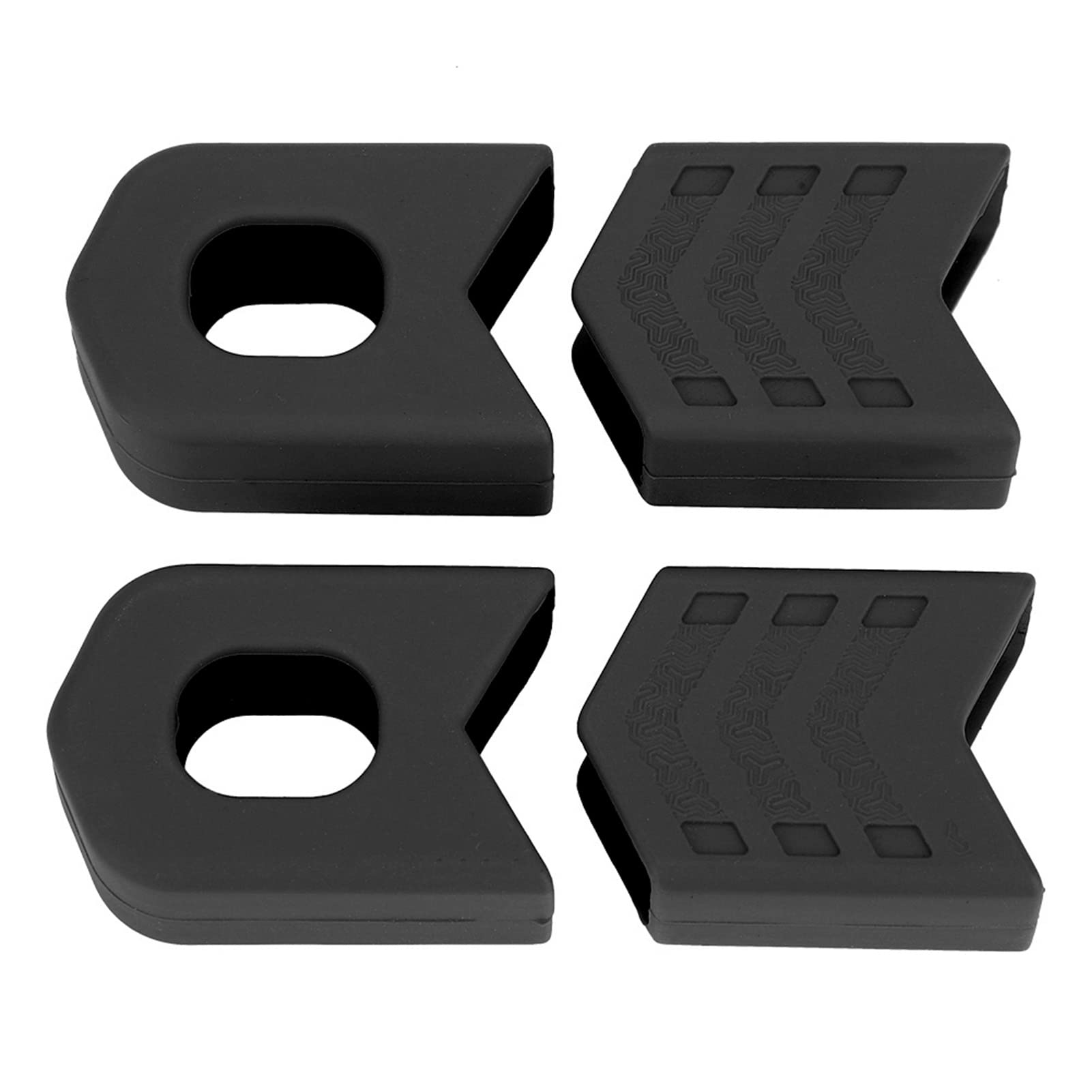 Protecteurs Manivelle Vélo Yosoo - Silicone - 4 Couleurs - Pour VTT Et Vélo Route - Lot 1 Paire