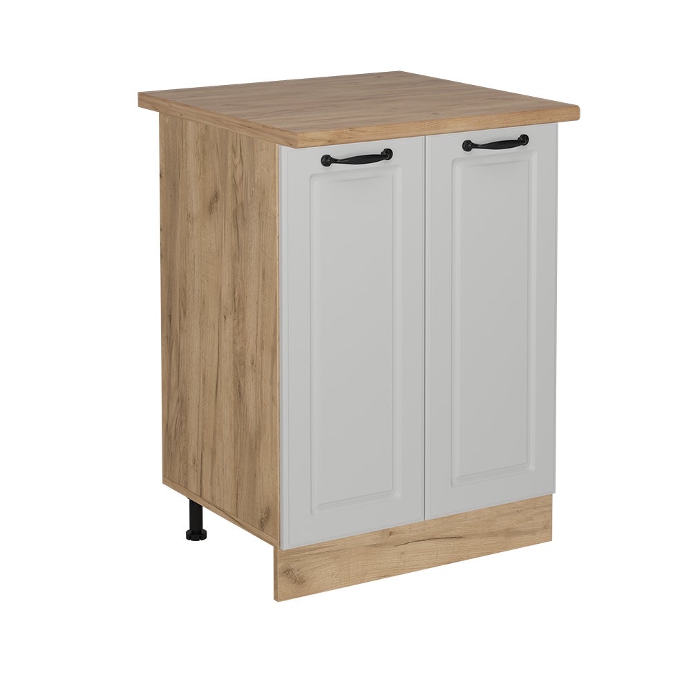 Vicco Szafki kuchenne R-Line, Biały domek wiejski, 60 cm , BP Dąb