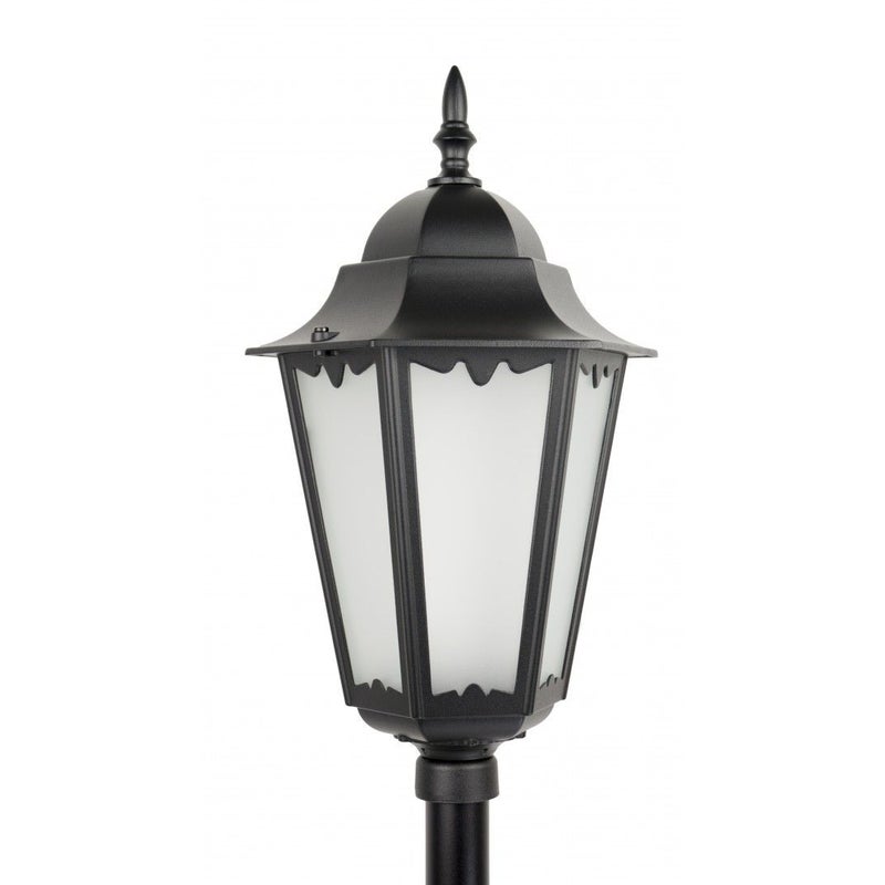 Lampa ogrodowa stojąca Retro czarna 1xE27x60W IP43 wym: 85 x 23 x 23 cm aluminium SU-MA