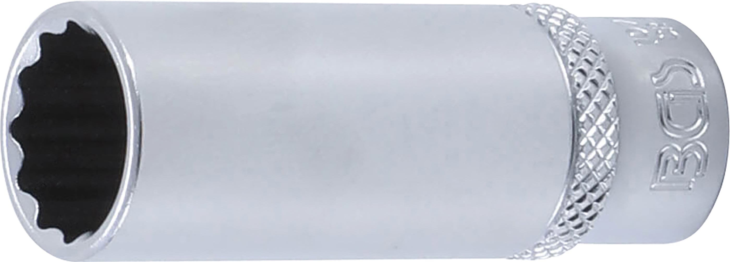 BGS Nasadka dwunastokątna długa, napęd kwadratowy wewnętrzny 6,3 mm (1/4") SW 13 mm - 10713