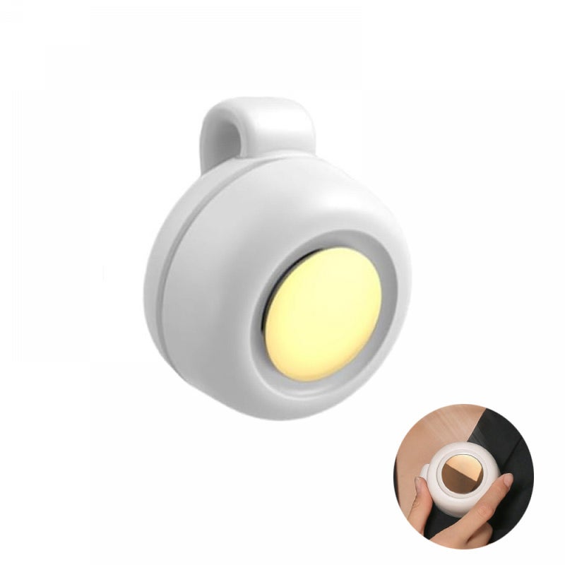 Przenośny wentylator bezłopatkowy, mini wentylator, regulowany kierunek wiatru 360°, wentylator USB, biały