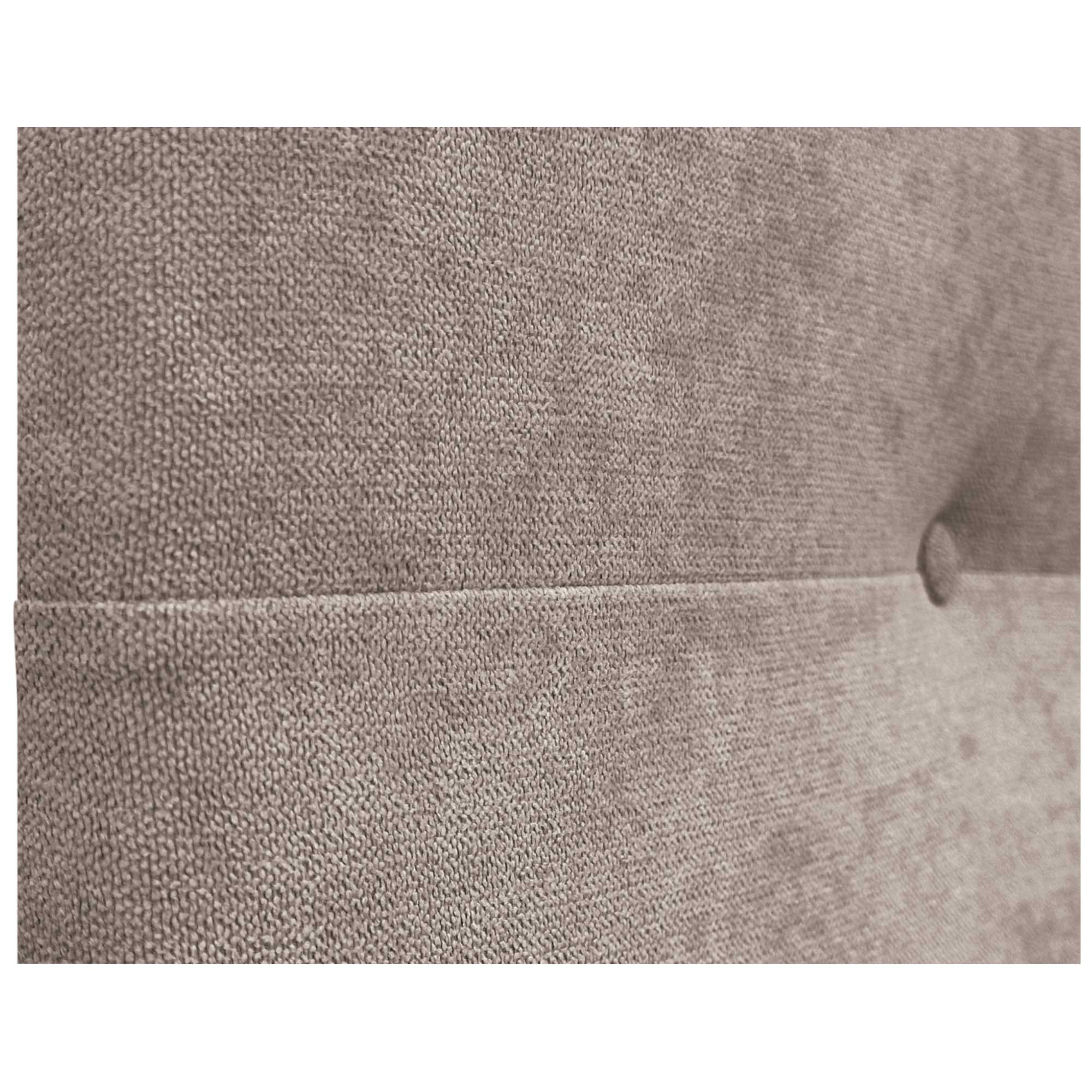 DHOME Cabecero de Tela AQUALINE Pro cabeceros Cabezal tapizado Cama Lujo (Tierra, 135cm) - 2