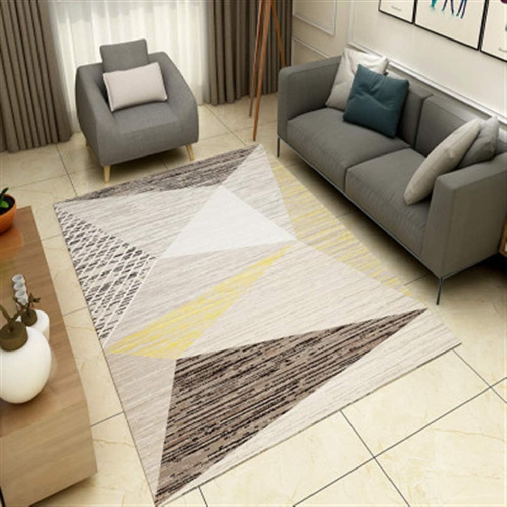 Nowoczesne dywany dekoracyjne ze skandynawskimi wzorami, zmywalne, z krótkim włosiem, do salonu, sypialni lub jadalni, antypoślizgowe, 60 x 90 cm