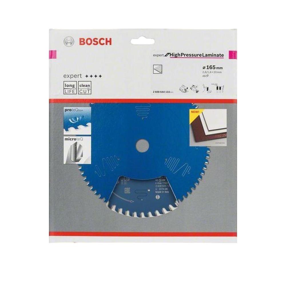 Bosch Professional - Lame Scie Circulaire Expert Panneaux Stratifies Hte Pression 165X20X2,6mm, 48D - 2608644133 - 3
