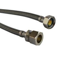Manguera Blindada Para Agua Potable – 3/8" ÜM X 3/8" AG, DN8, Longitud 4 Metros, Aprobación DVGW, Fabricada En Alemania