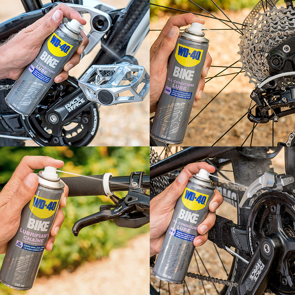 Lubrifiant WD40 toutes conditions spray 250ml - 3