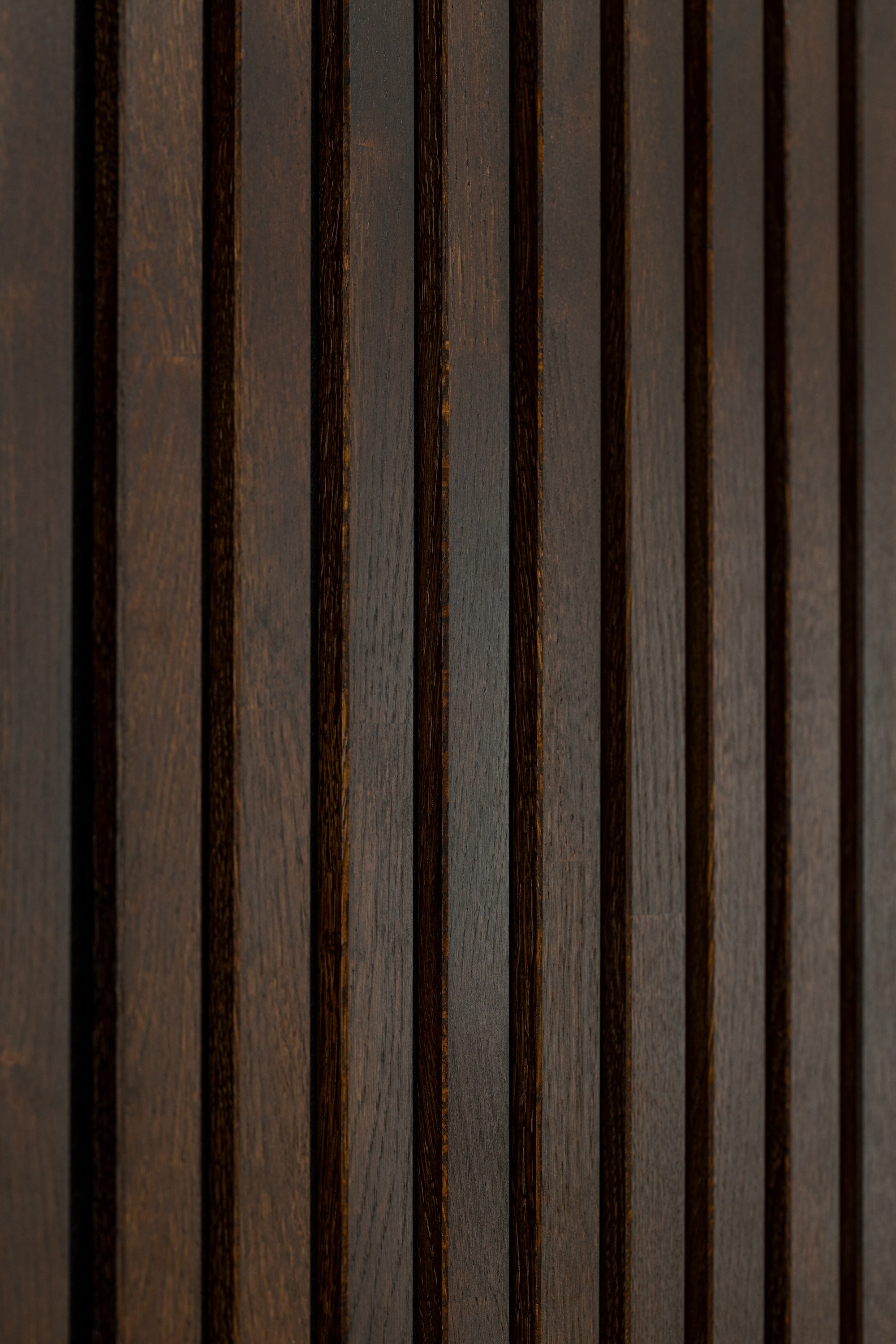 Lot de 2 Panneau Tasseau Acoustique en Bois - Bois de Bouleau Massif - 2400x400mm - Lattes 35mm, Support en Feutre Noir - 5