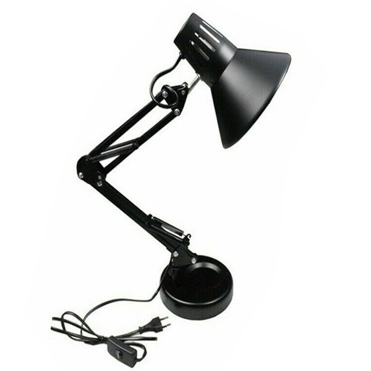 LAMPE DE BEAUT R GLABLE E27 NOIRE BASE DE TABLE TD 101 Leroy Merlin Lampe de beaut r glable e27 noire base de table td 101 leroy merlin