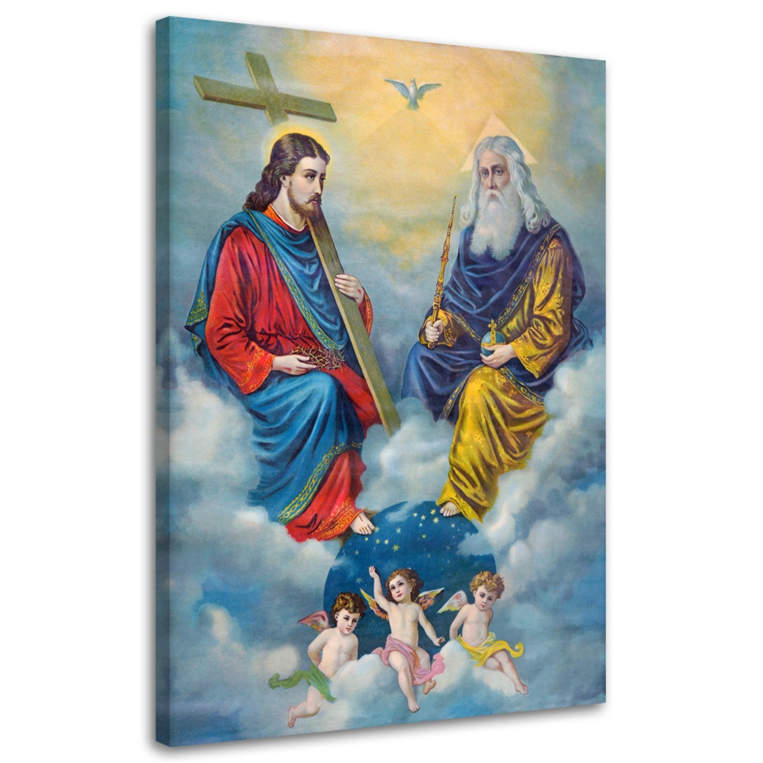 Obraz na płótnie, Trójca Święta 60x90