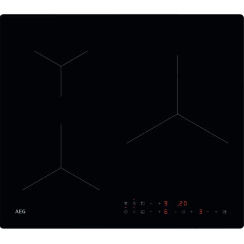 Placa Inducción AEG TN63IP0BIB 3 Zonas Sin Marco 60cm