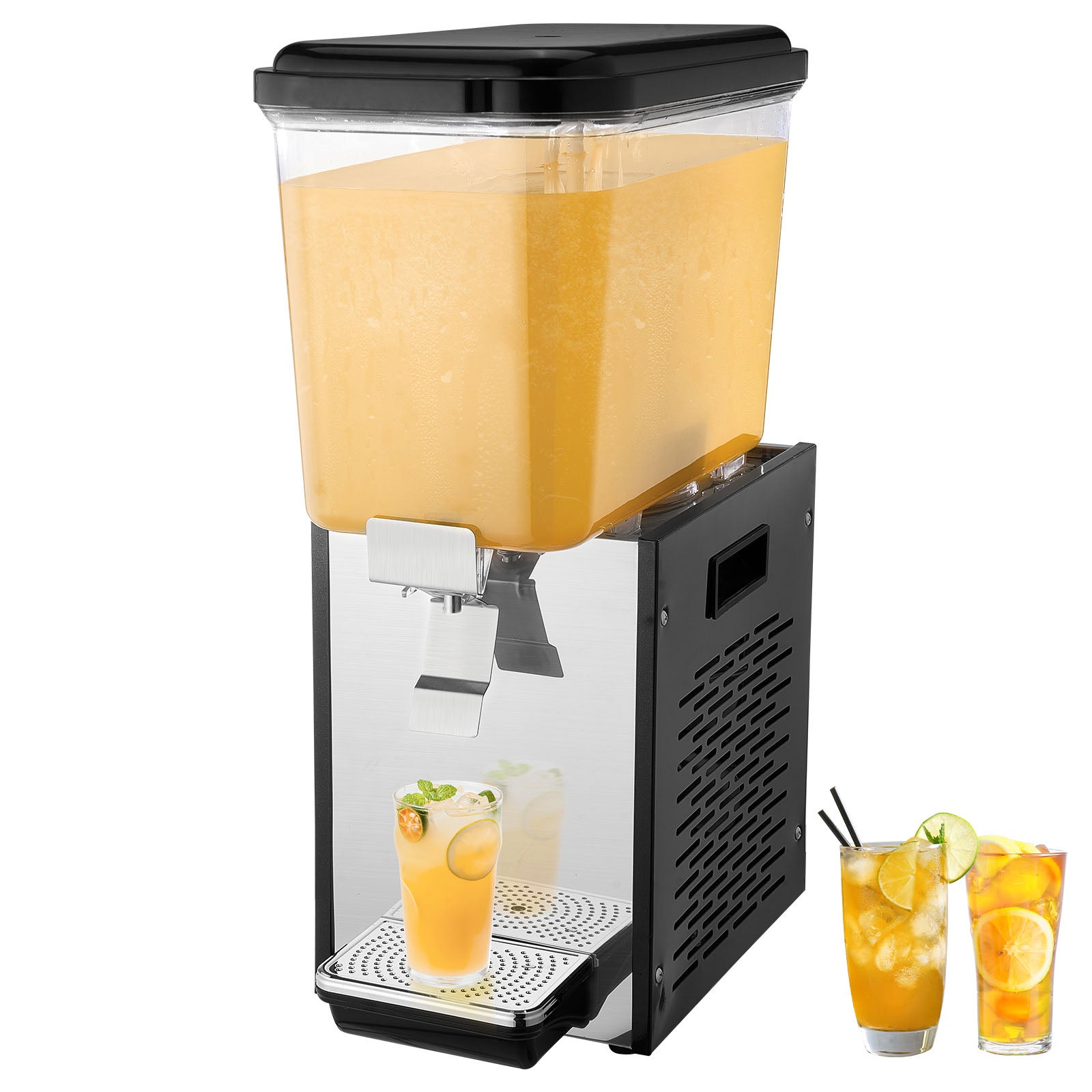 Machine à boissons commerciale,VEVOR 18 litres,machine à thé glacé en ...