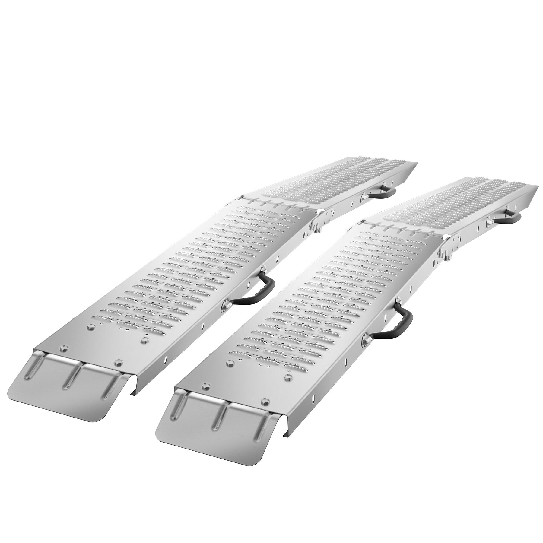 Lot de 2 rampes d'accès pliables en acier TECTAKE - 2