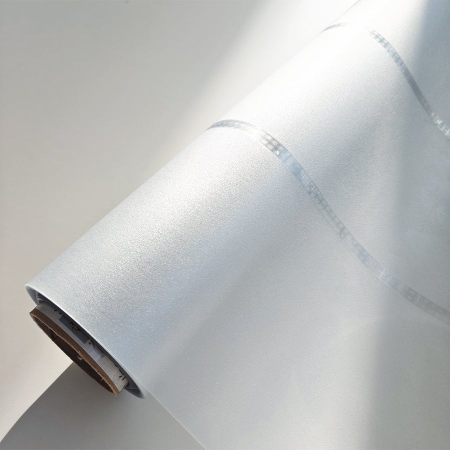 Vinilo estático para vidrios Tebas. Privacidad y decoración. 99% protección UV. SIN adhesivo. Fácil colocación con agua. Reposicionable. 92x150cm - 9