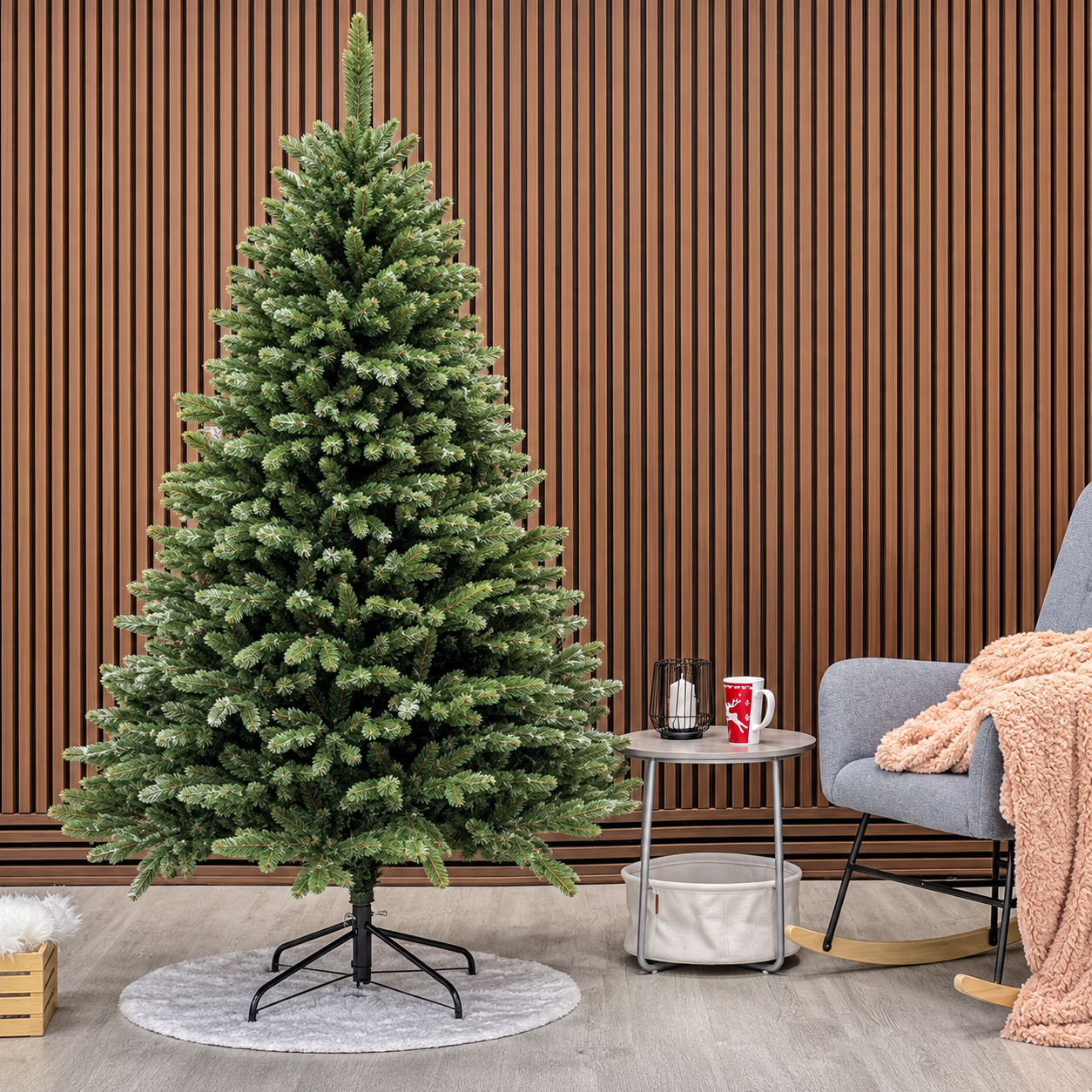 Brad artificial Christmas Deluxe, Laponia Select, integral 3D