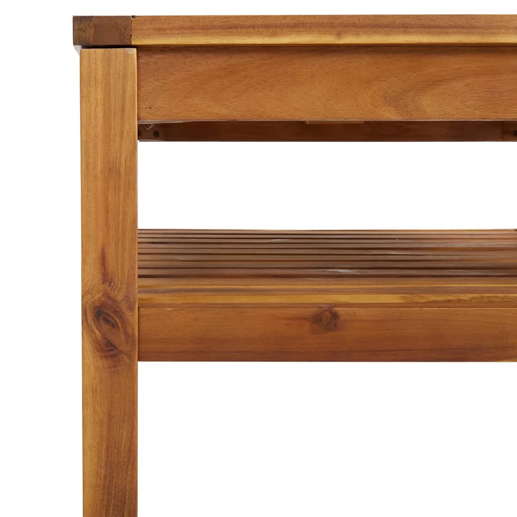Salon bas de jardin en Bois Beige 7 personnes - 9
