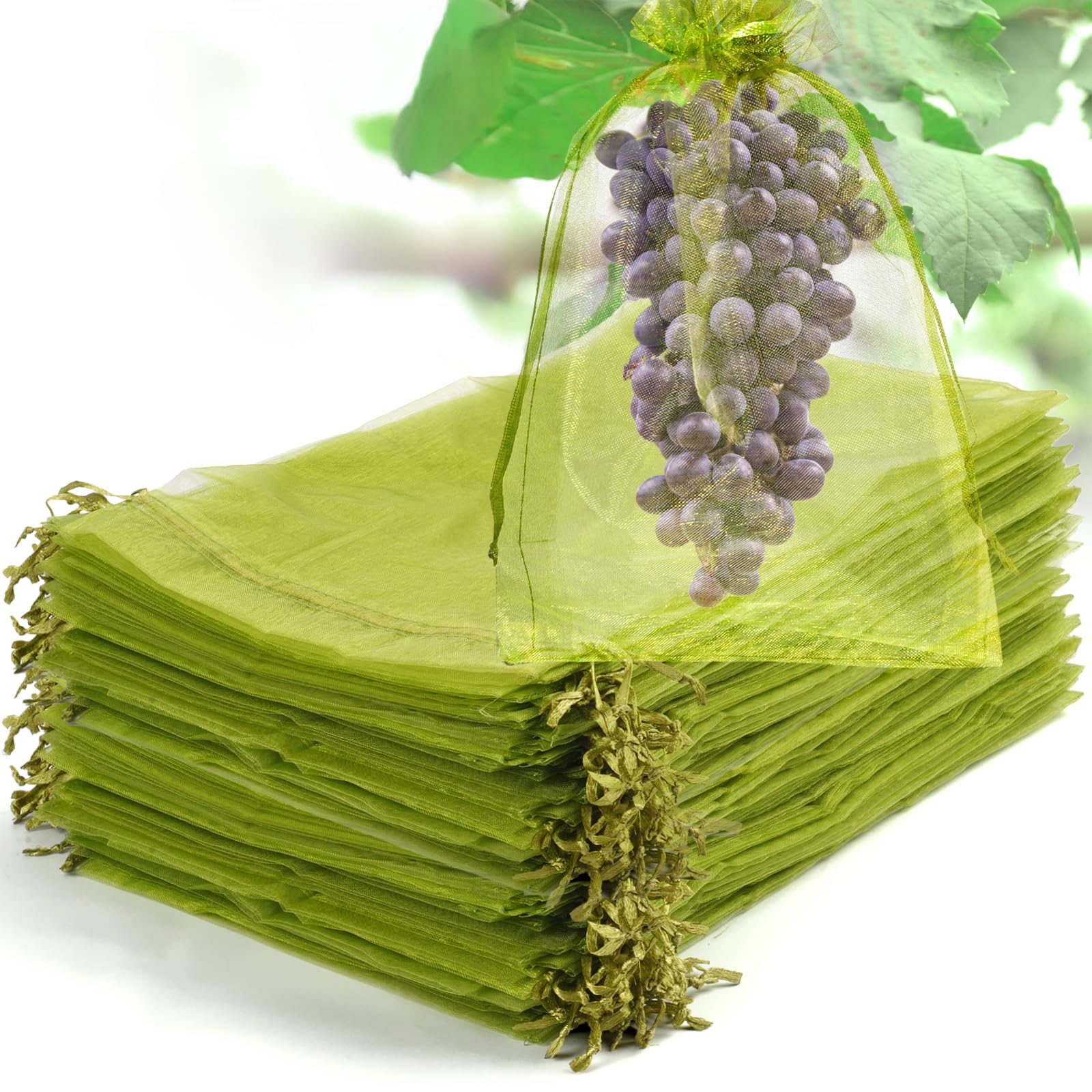 BEAFACE 50PCS sachets de protection pour fruits, sachets à cordon ...