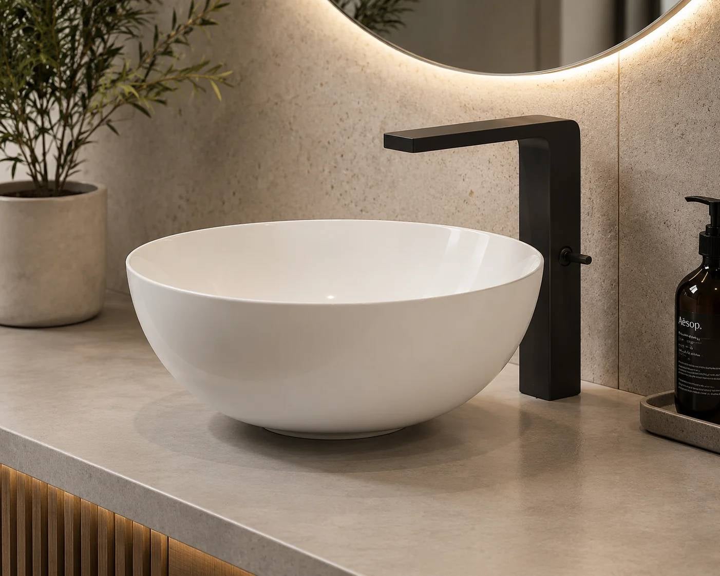 Mobile bagno componibile CERDEÑA senza specchio con modulo e piano top ...