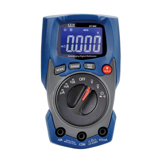 Multimètre numérique TRMS de poche TURBOTRONIC TT960