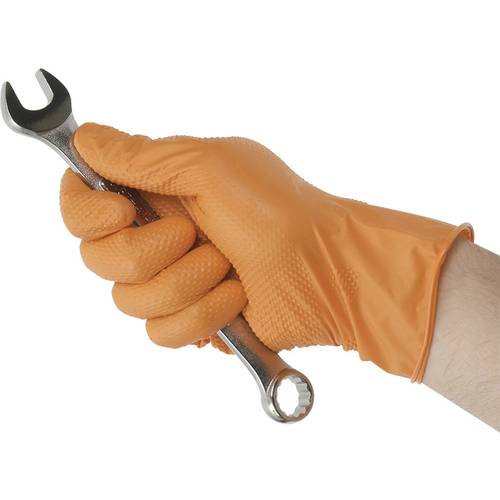 Kunzer TIGER GRIP L 100 pc(s) Nitrile Gants à usage unique Taille (gants): L EN 374-2, EN 374-3, EN 455 - 2