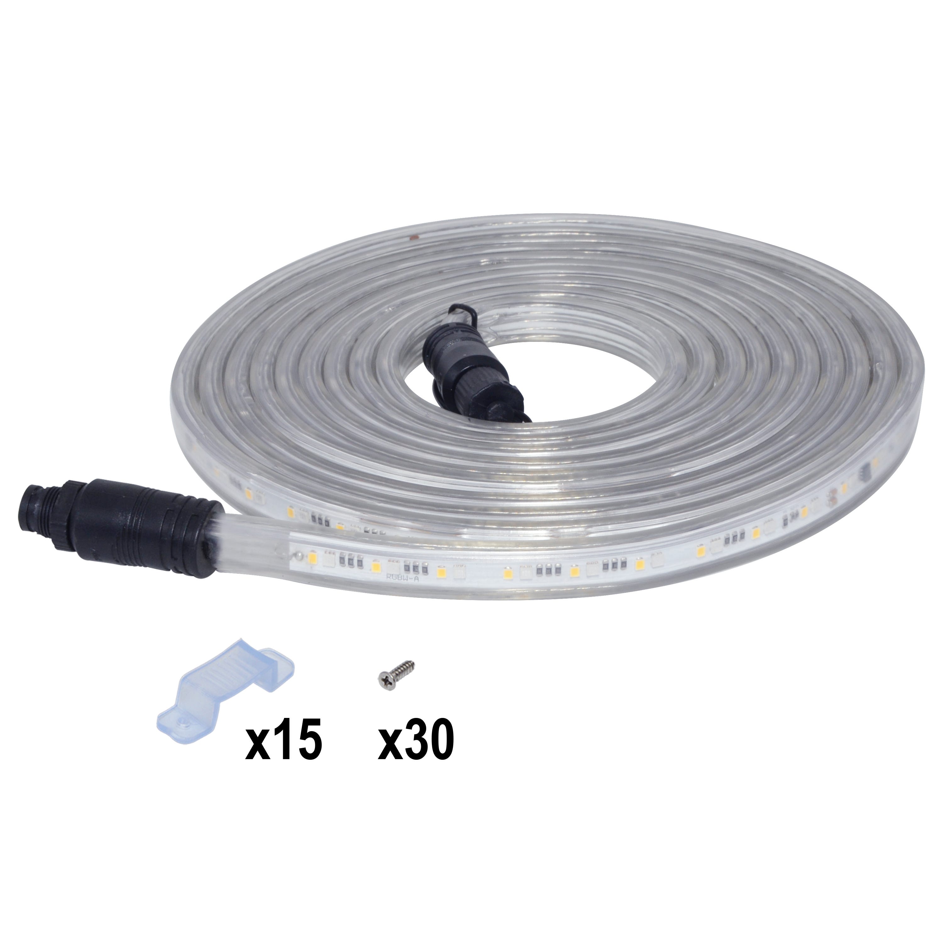 Taśma LED zewnętrzna FLEXOUT EXTENSION - dł. 5 m - zmienna barwa RGB i neutralna biel 4000 K - 1000 lumenów/m - INSPIRE