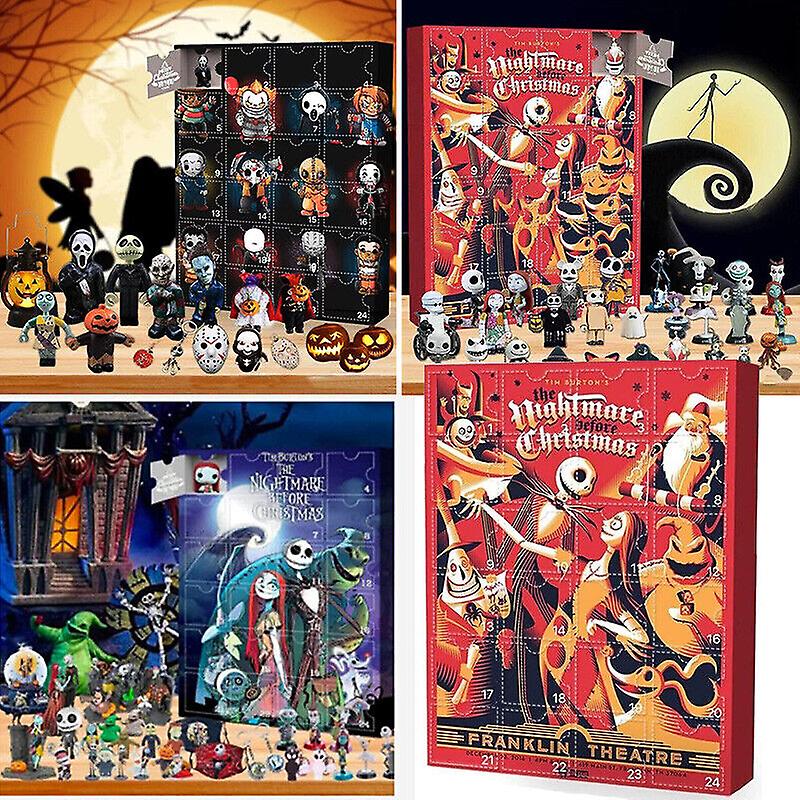 CHANGYUE Calendrier De L'Avent Halloween 2025 Demon Hunters, 24 Porte