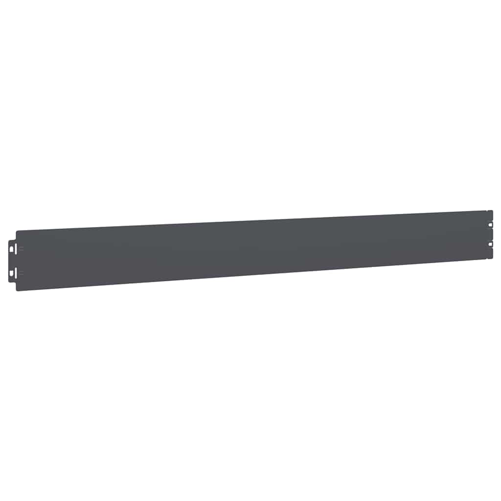 Bordure Jardin 10 pcs 10x103 cm Acier Laminé à Froid Anthracite, Robuste, Anti-Corrosion, Durable, Pelouse Massif Allée, Jardinier - 4
