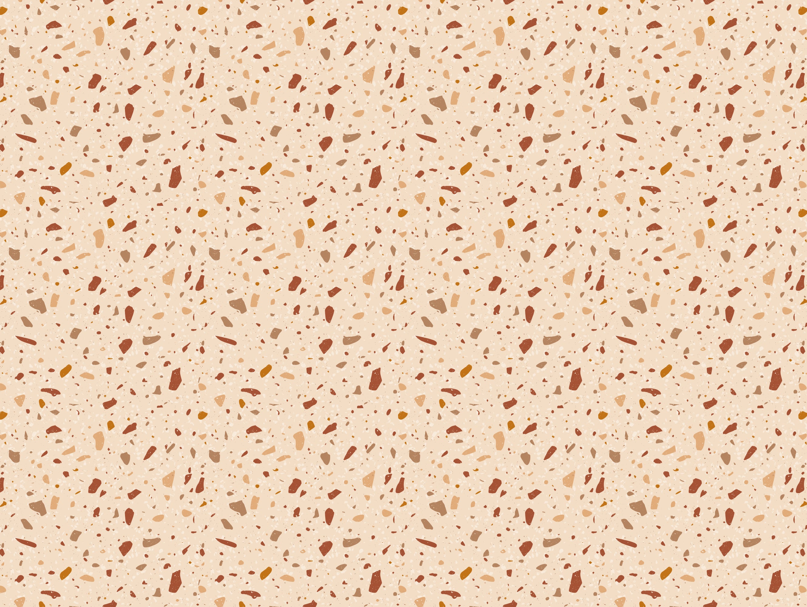 Dywan winylowy Terrazzo Helena 200x266 cm - antypoślizgowa wykładzina PVC z gładkim nadrukiem, winylowa do kuchni lub salonu, zmywalna