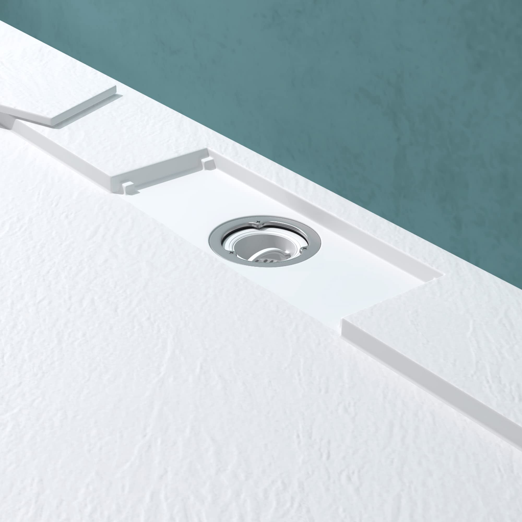 Mai & Mai Bonde de Douche pour Receveur de Douche 90mm Standard Bonde de Bac à Douche A06 - 2