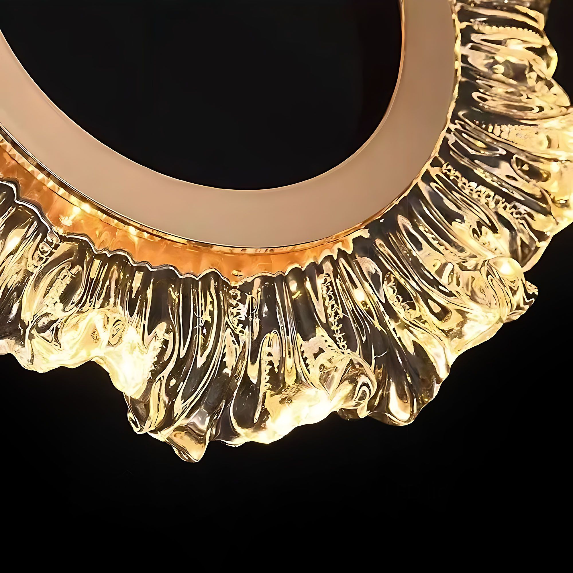 Lampa Sufitowa Wisząca Led Toolight Lhj103-2Cp Złoty, Różowe Złoto - 6